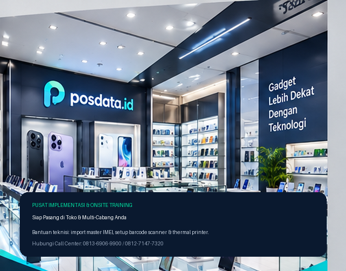 Implementasi Onsite Toko Smartphone posdata.id